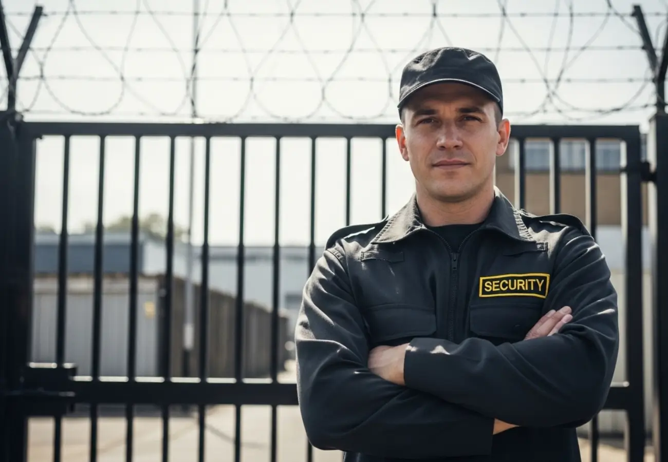 Professional security guards from USSG Ltd patrolling a business premises in Bournemouth