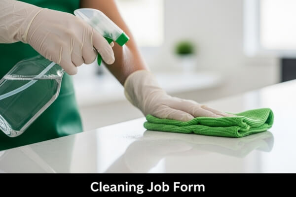 Cleaning Job Form